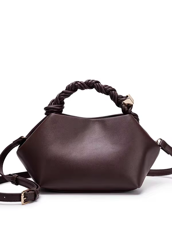 Sac à main hexagonal tissé en forme de nuage