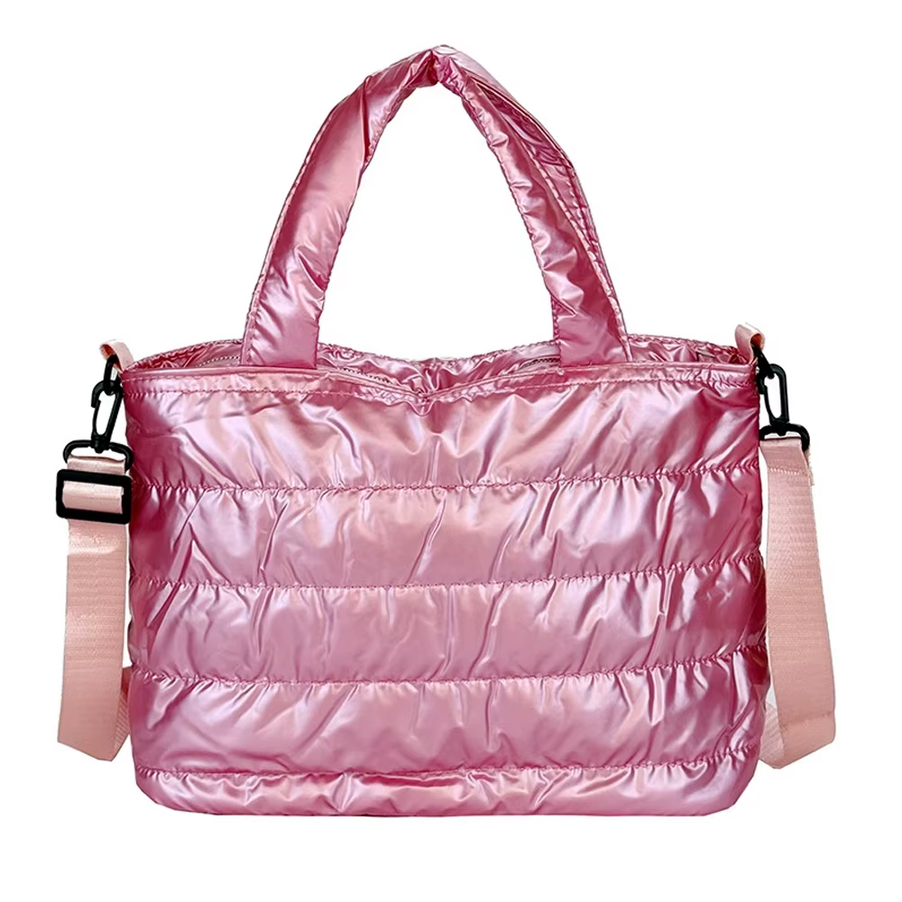 Sac à bandoulière pour femme, tendance et décontracté, sac à bandoulière matelassé minimaliste de couleur unie, sac à main multi-poches en PU avec fermeture éclair, sac à bandoulière pour femme automn