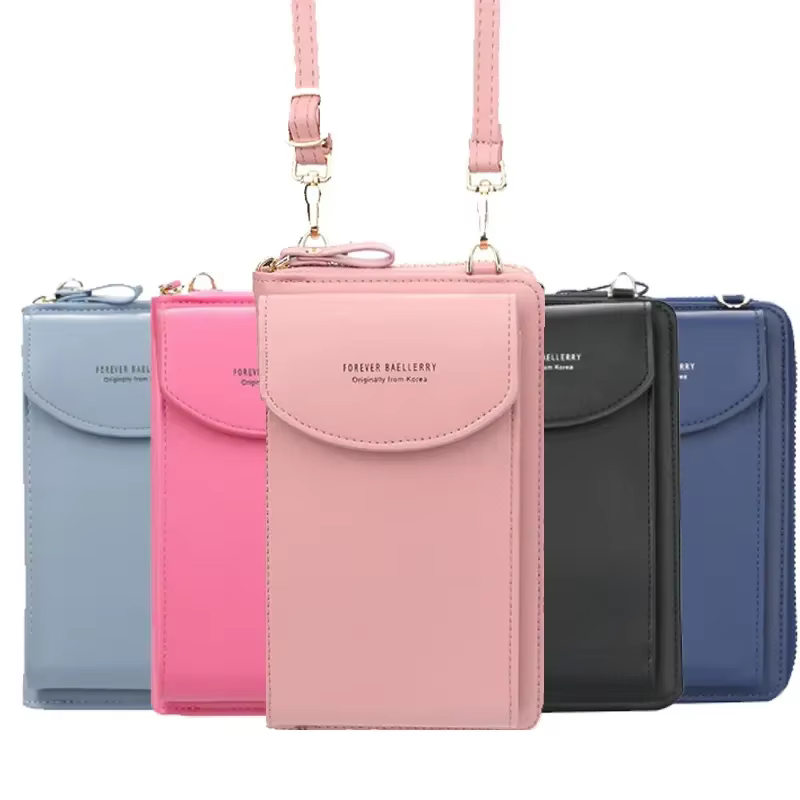 Portefeuille en cuir pour femmes