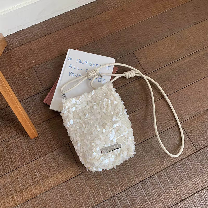 Mini Sacs à Bandoulière à Paillettes pour Femmes 2026 – Nouveaux