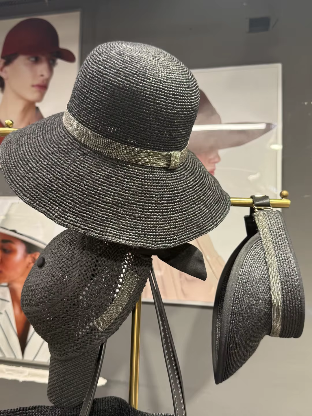 Nouveauté 2026 : Ensemble sac à main et chapeau en raphia tressé pour femme — Élégant