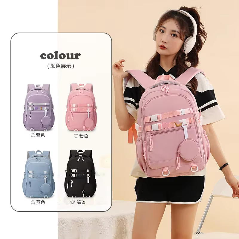 Mignon dessin animé Capybara bulle thé graphique école sacs à dos pour femmes filles ordinateur portable sac adolescent
