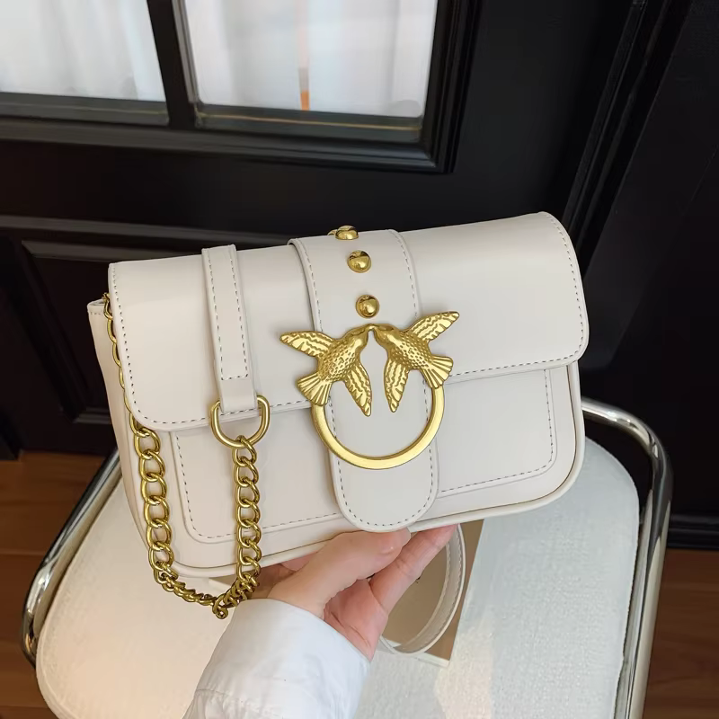 Sac à bandoulière en cuir de luxe pour femme
