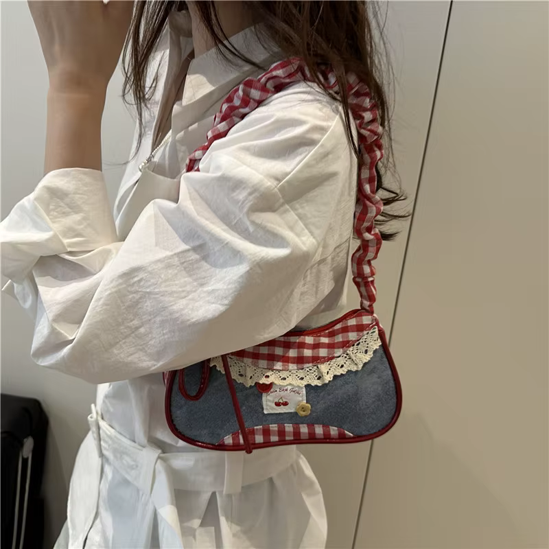 Sacs à bandoulière en dentelle pour femmes