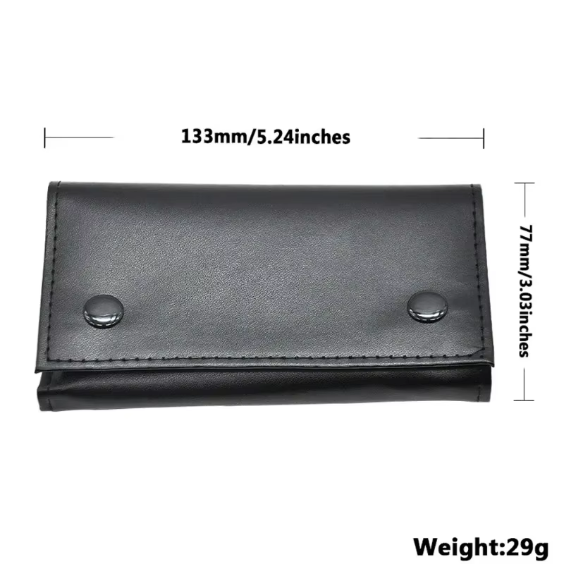1 pochette à tabac en cuir PU