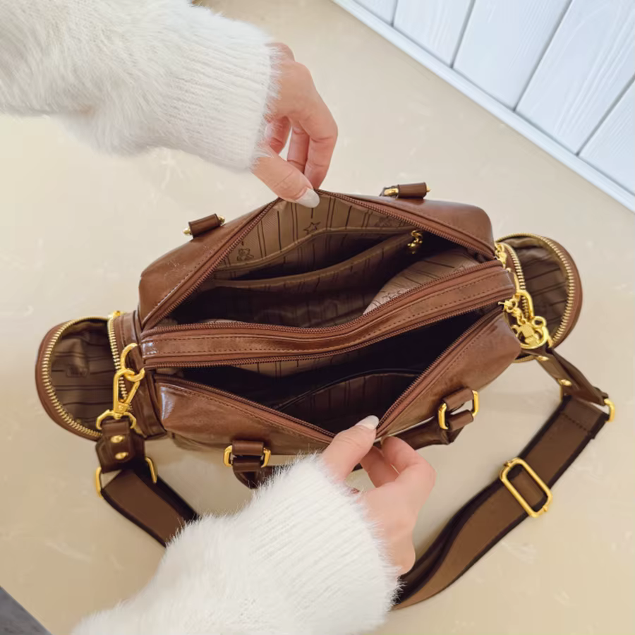 Sac à bandoulière de marque de luxe pour femmes