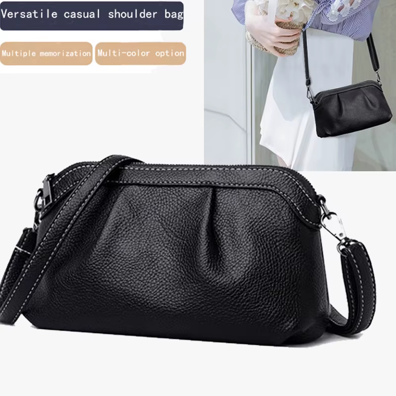 Sac à bandoulière élégant texturé pour femmes