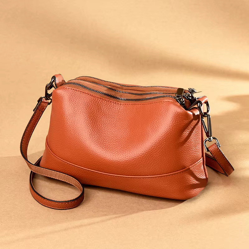 100% sacs à main en cuir véritable femmes