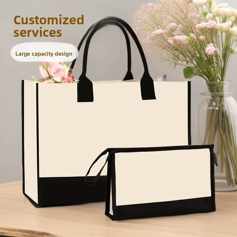 Grand sac fourre-tout en toile