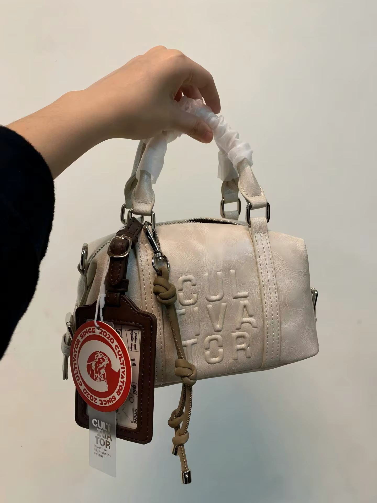 JIAERDI Sac à main Boston de style vintage pour femme avec fente pour carte Sac à bandoulière en cuir multifonctionnel tendance de luxe spacieux Y2K