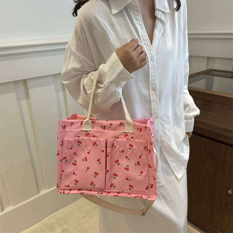 Interrupteur sac à bandoulière multi-poches pour femme