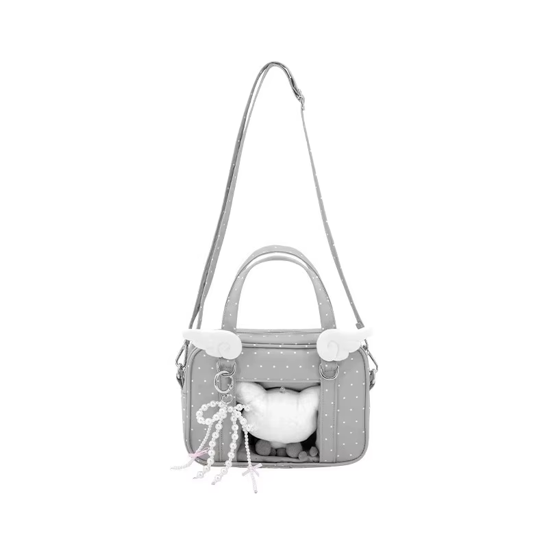 Multi-fonction fourre-tout Ita Sac Crossbady Sac Femme aile épissé Bolso perles arc sacs à main