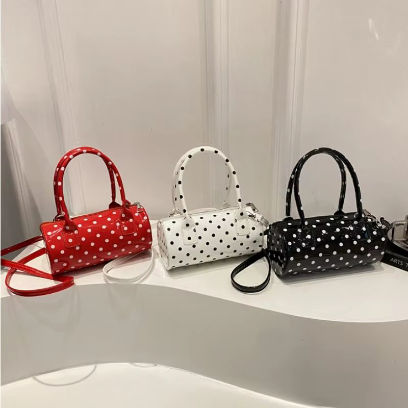 Sac bandoulière coréen à pois