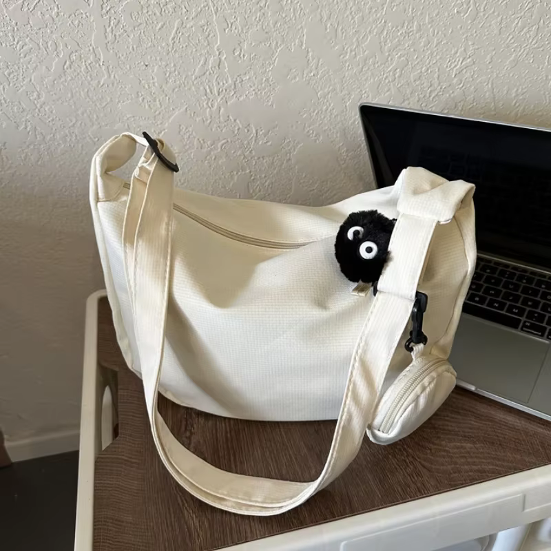 Sac à bandoulière en toile pour femmes