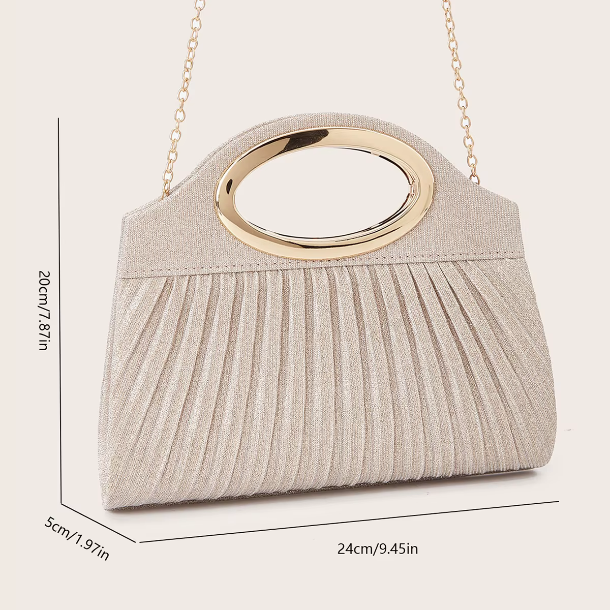Pochette de luxe pour femme pour fêtes et banquets