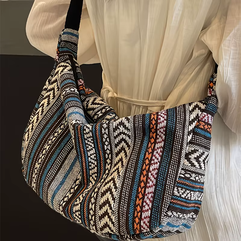 Sac à bandoulière de style tribal