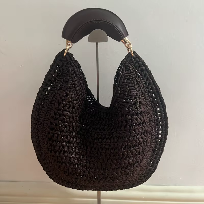 Hobo – sac à main ajouré de styliste