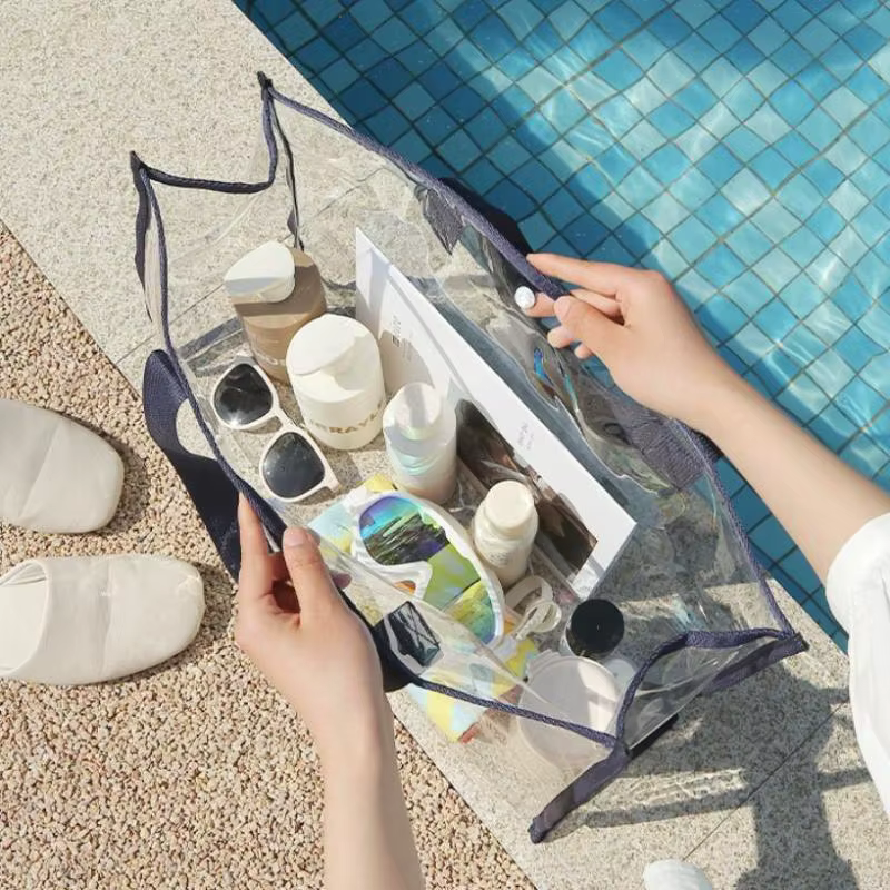 Pochette cosmétique et sac de plage - Léger