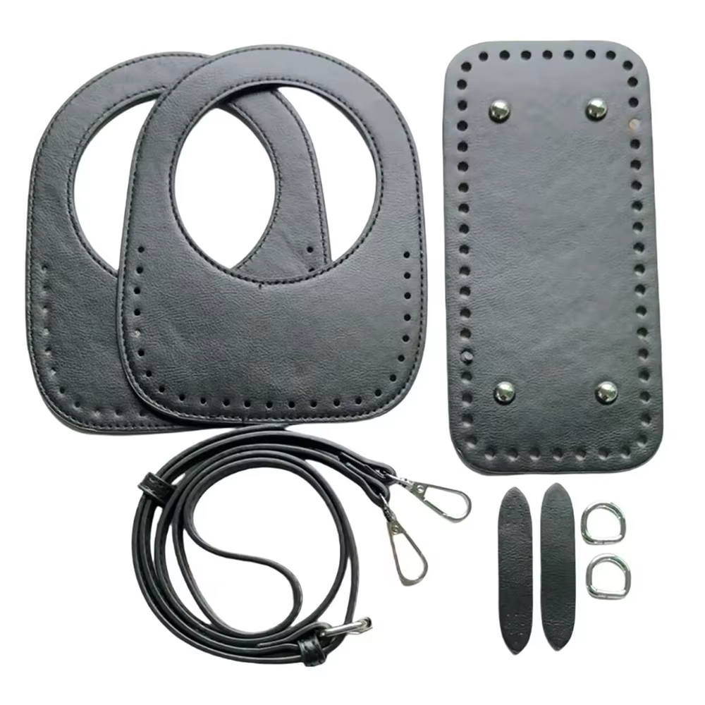 Sac de plage accessoires faits à la main sac à dos créatif bricolage portefeuille matériau Pu poignée bandoulière