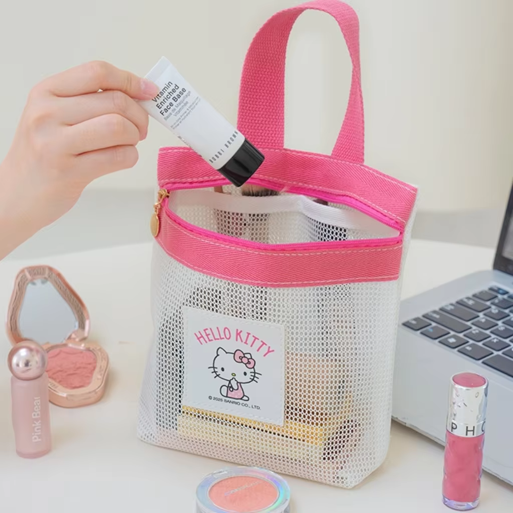Sac en maille Sanrio Hello Kitty