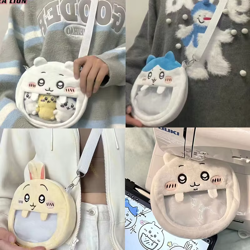 Sac à bandoulière et sac à dos mignon Xiao Hachi Ours autoironique Yiji Usagi