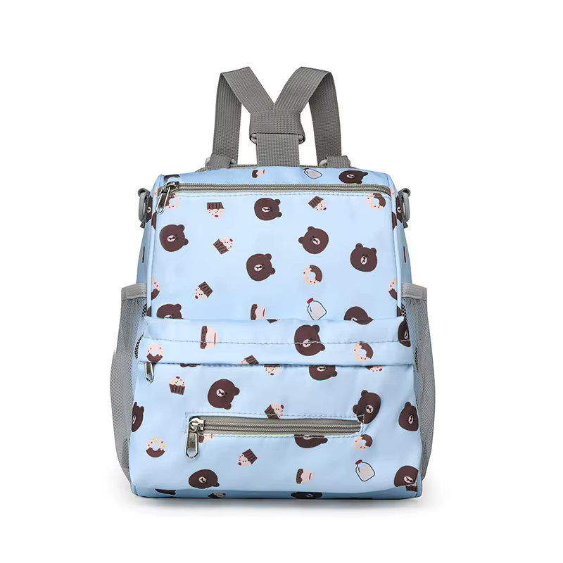 Nouveau sac à dos de maman à la mode grande capacité sac de voyage décontracté