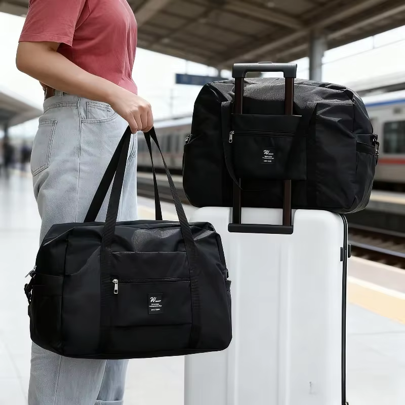 Valise pliable-sac de voyage antidérapant-organisateur de rangement portatif de grande capacité pour vêtements et bagages