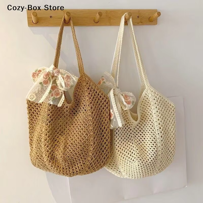 [ZY] Grand sac tissé grande capacité pour femme