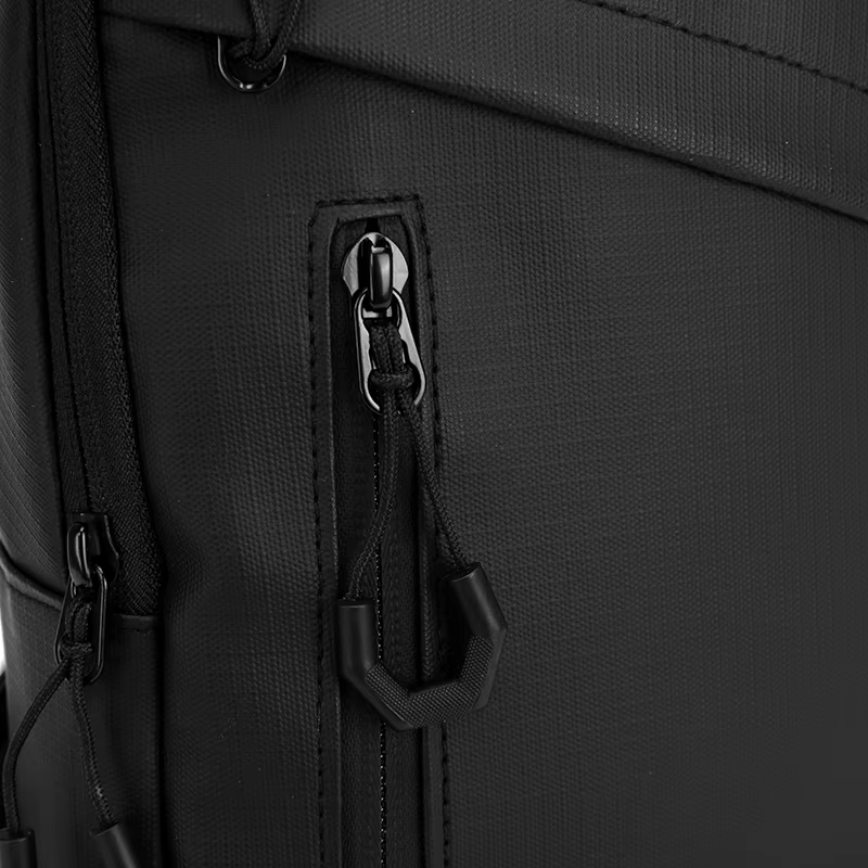 Sac à bandoulière élégant pour hommes – Pochette de taille compacte avec plusieurs compartiments (convient au téléphone