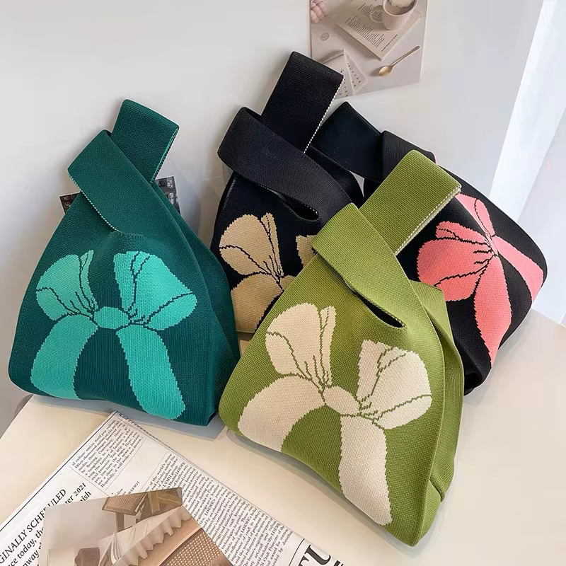 Sacs fourre-tout tricotés pour femmes