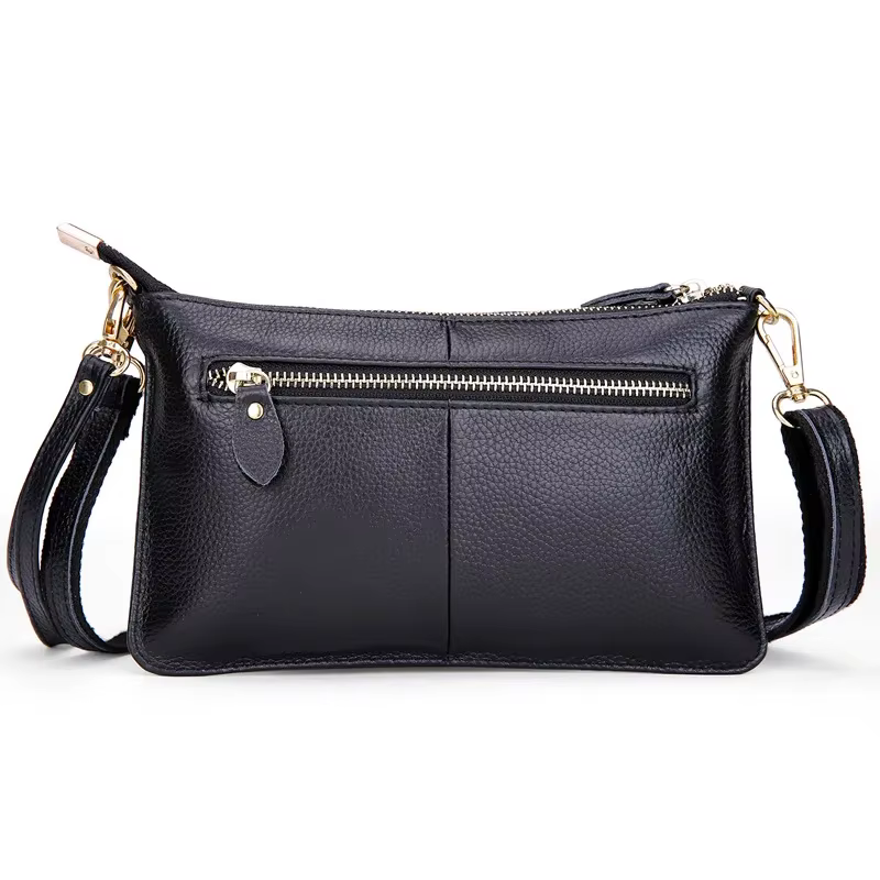 Sacs bandoulière en cuir véritable pour femmes