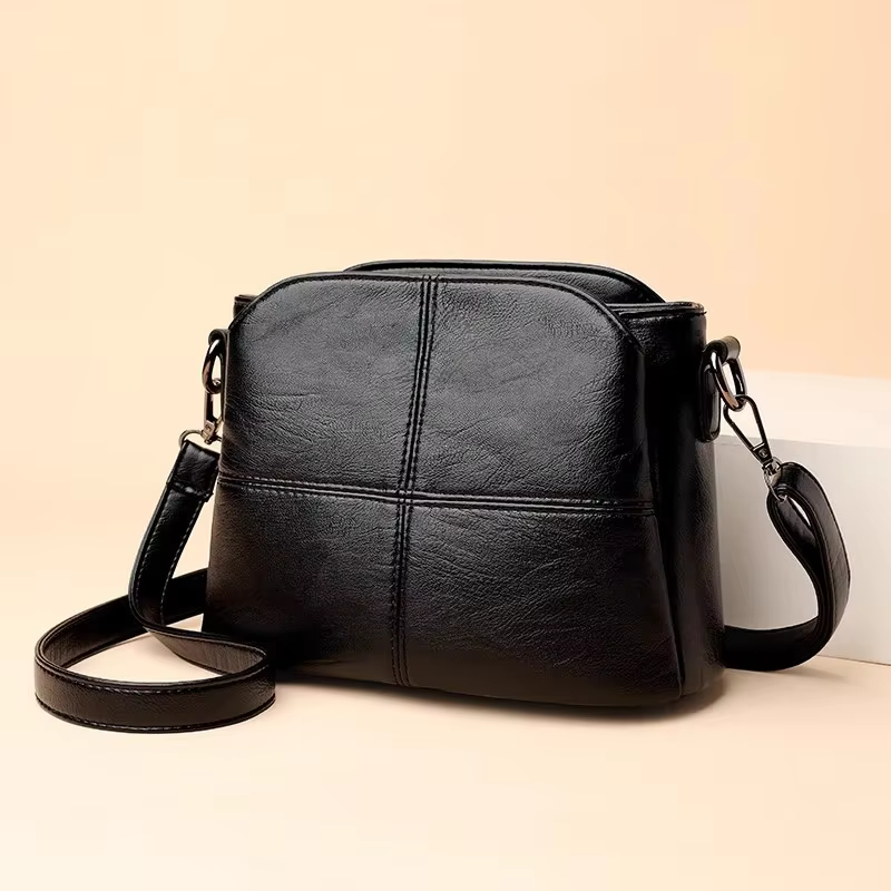 Sacs pour femmes Design rétro sac à bandoulière tendance qualité PU cuir seau