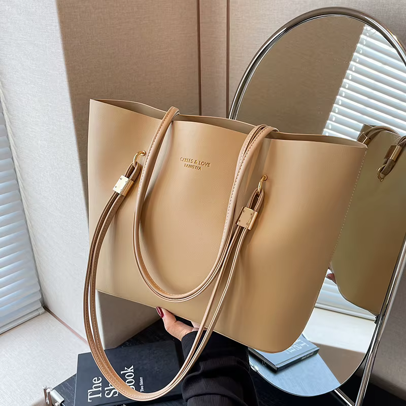 Sac à bandoulière rouge en cuir PU, grande capacité, marque de bonne qualité, fourre-tout de luxe de styliste, grand sac à main pour banlieue, fête de mariage