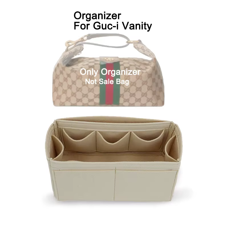 Organisateur de sac, insert adapté au sac à main Gucci Vanity Medium
