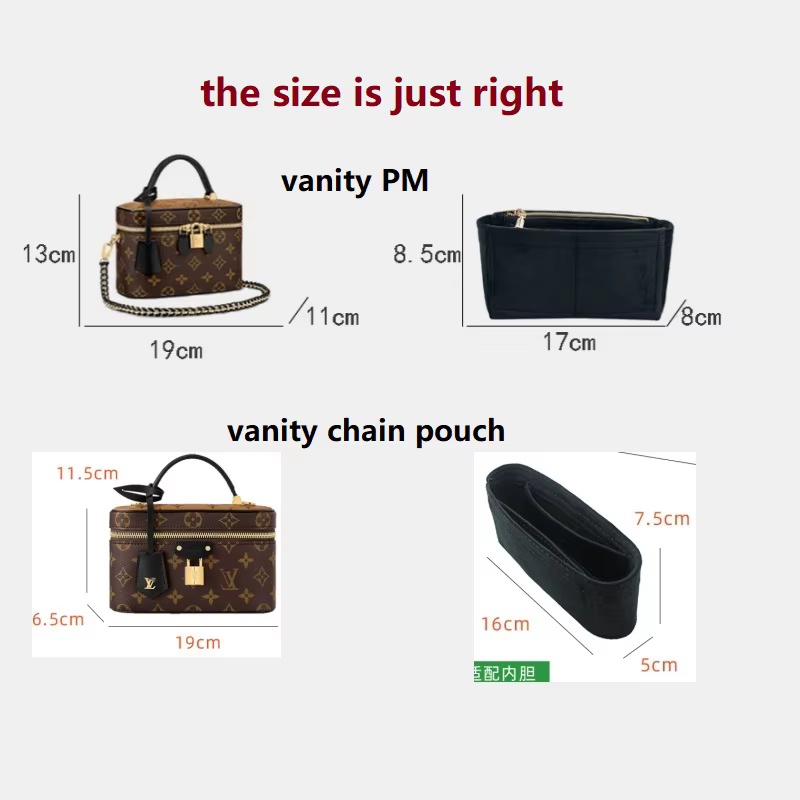 Organisateur de sac pour Lv Vanity PM