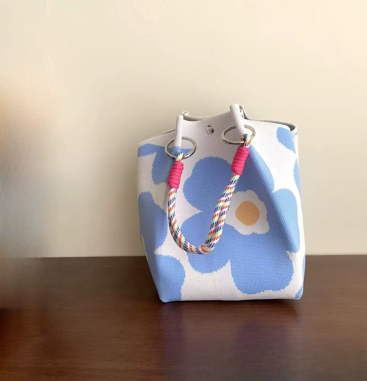 Sac à main tricoté pour femme - Sac