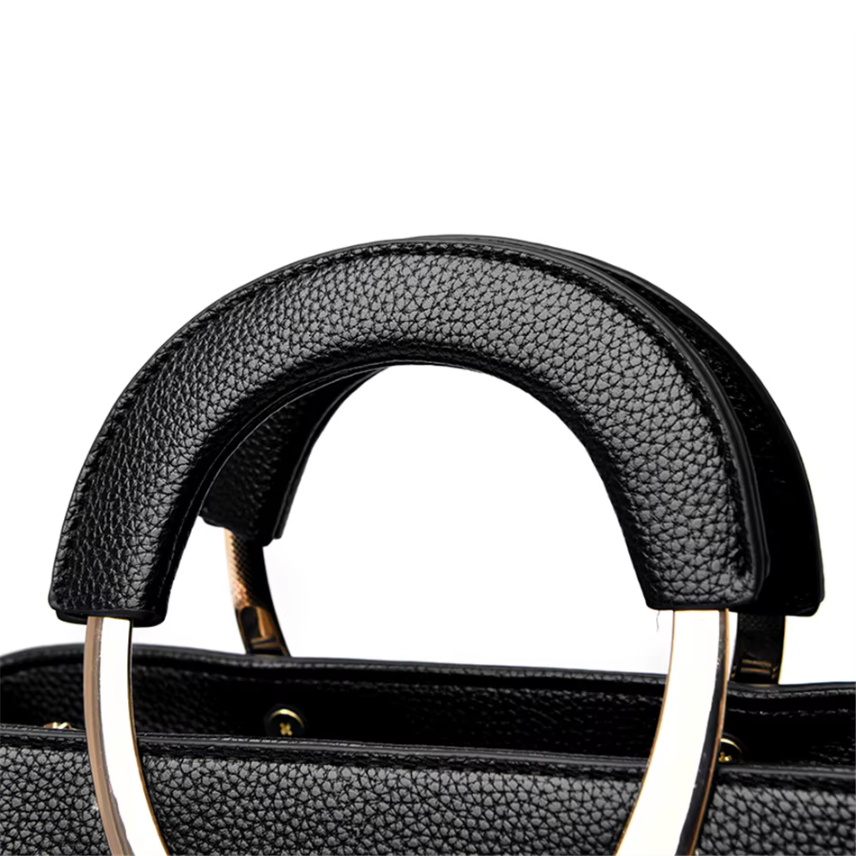 VANDERWAH véritable haute qualité en cuir fourre-tout décontracté sacs à main de luxe femmes