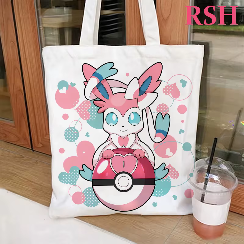 Sac à main Kawaii Pokemon Eevee pour femmes