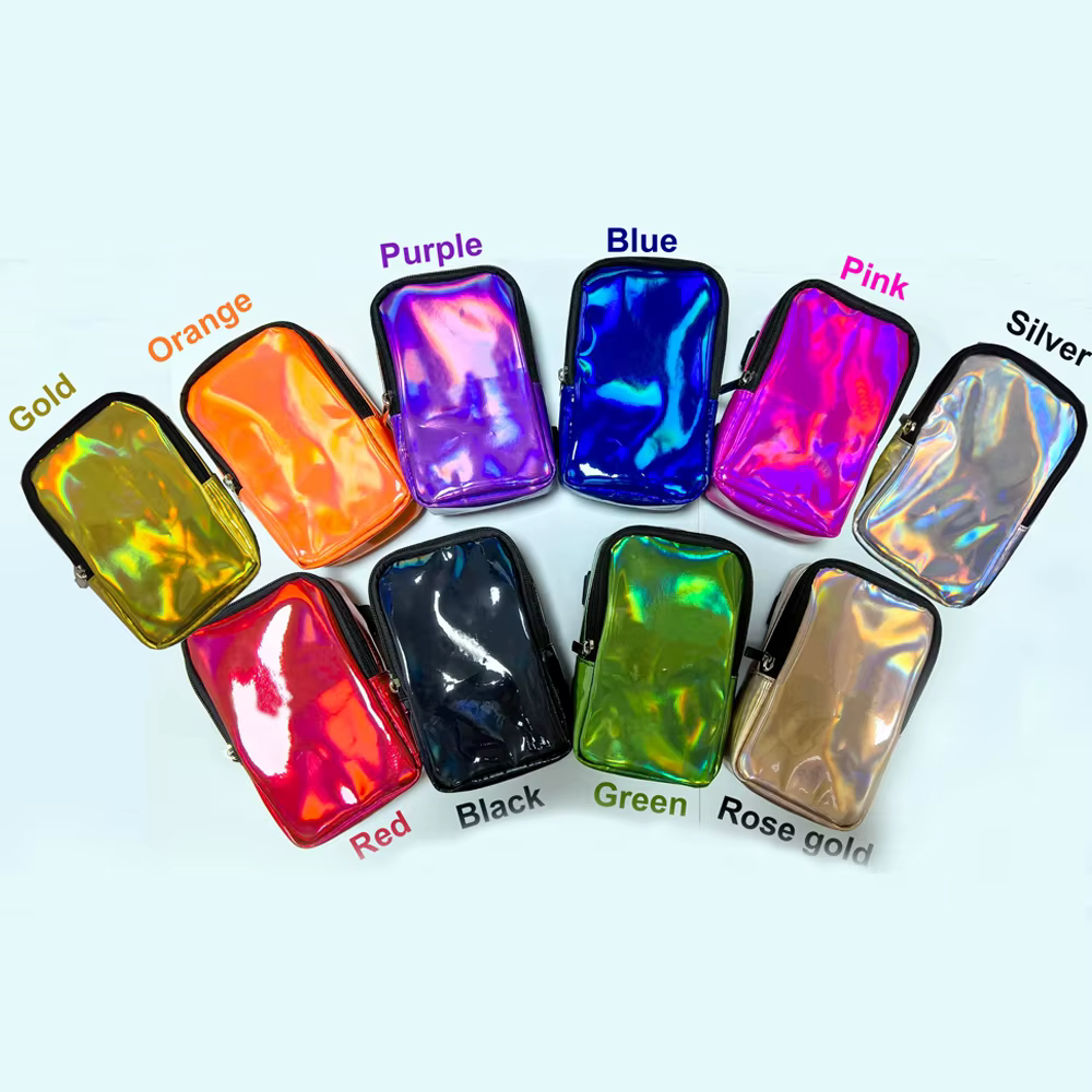 Sac de cuisse holographique pour femmes