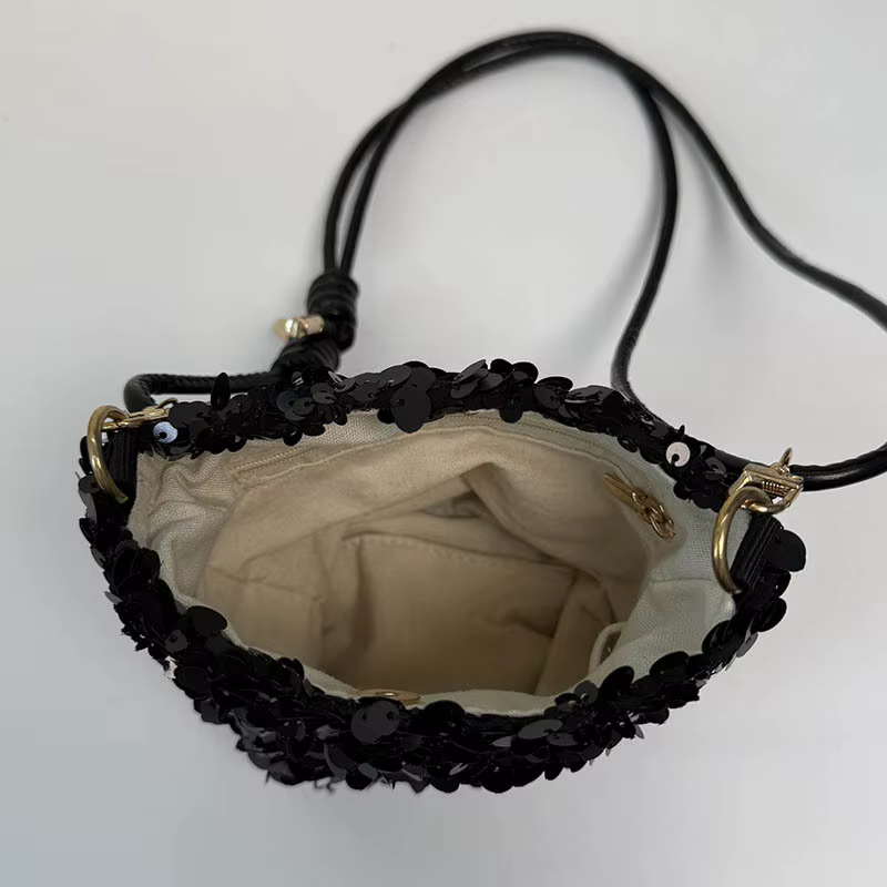 Sacs à main pour femmes à motif de paillettes scintillantes