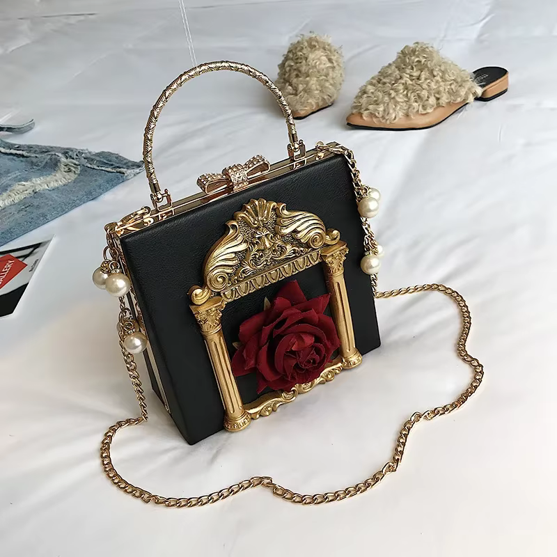 Sac à main gothique Vintage Lolita pour filles