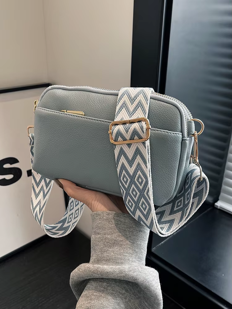 Sac à bandoulière chic végétalien pour femme