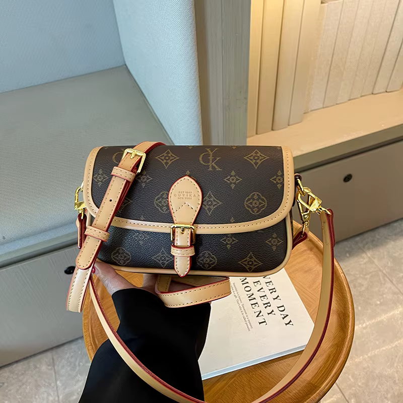 Sac carré tendance à imprimé floral pour femme