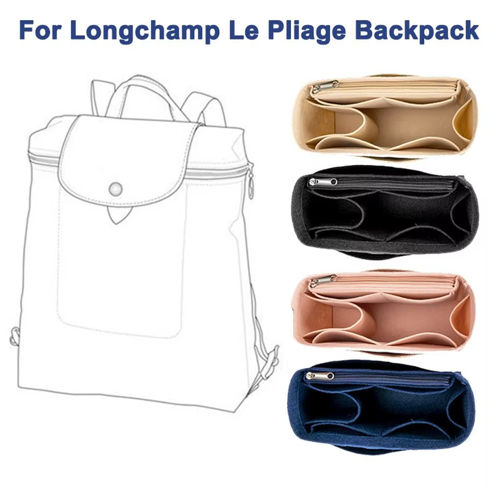 Sac à dos à doublure en feutre pour femme