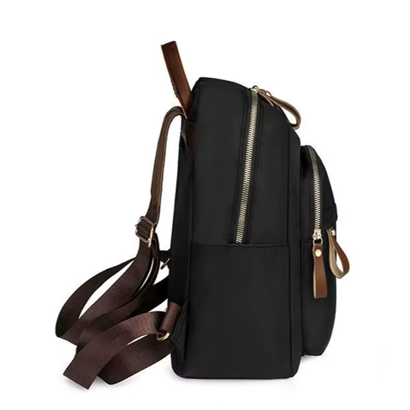 Sac à dos élégant bicolore pour femmes