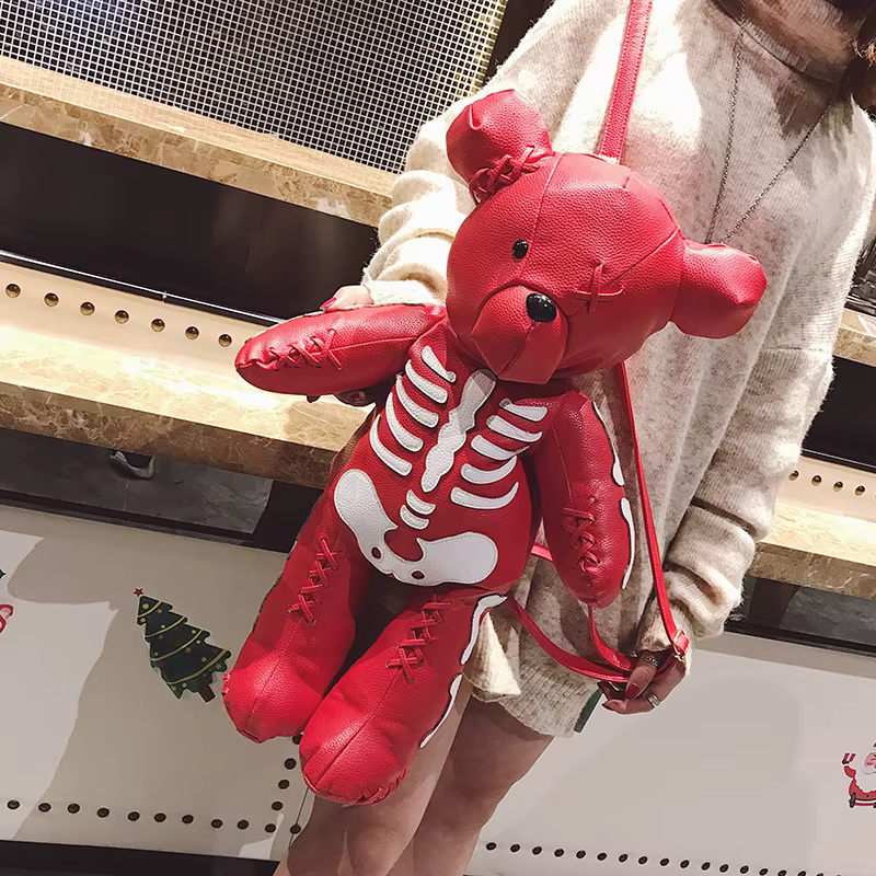 Sac à Dos en Cuir PU avec Personnalité Artistique