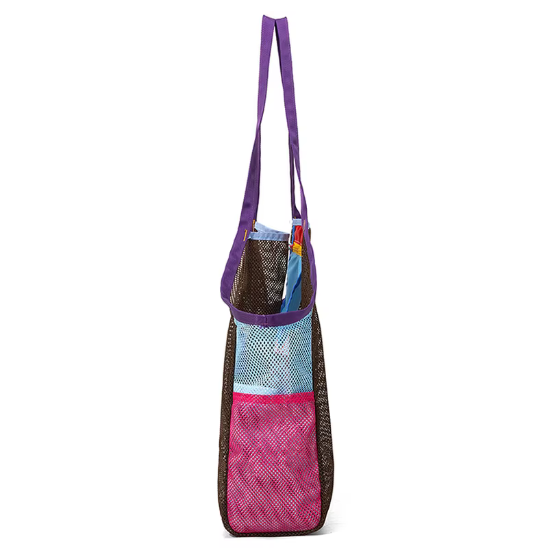 Sac fourre-tout en maille grande capacité pour adultes