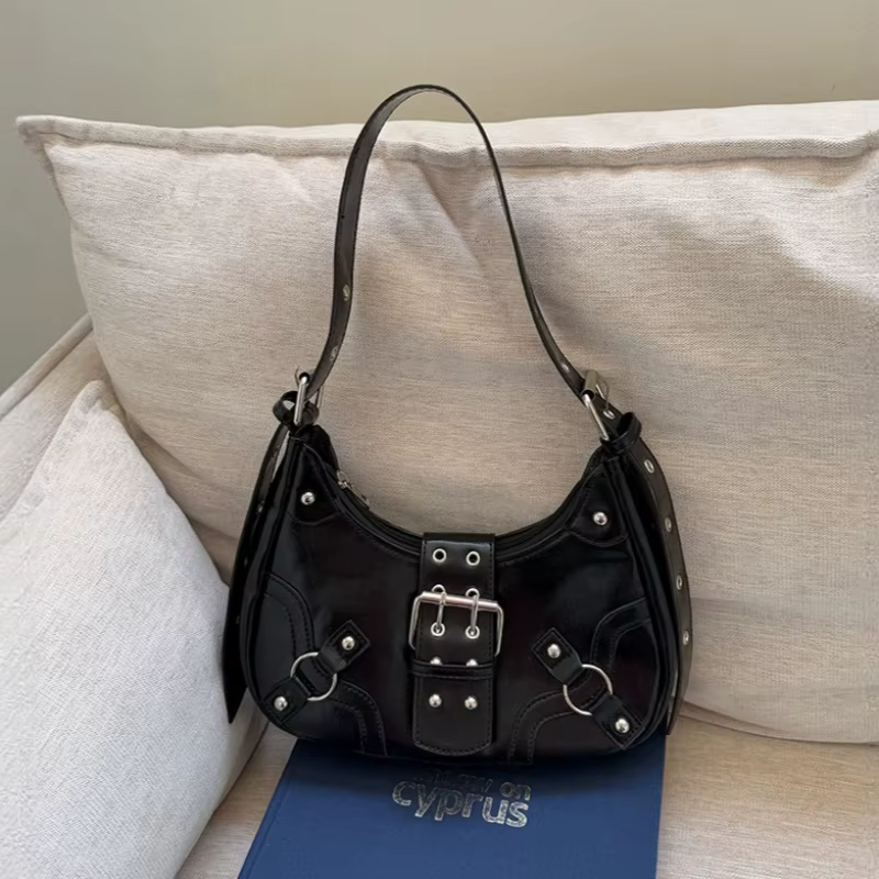 Sac à main femme Maillard tendance printemps 2026 – Sac sous le bras rétro cool pour filles