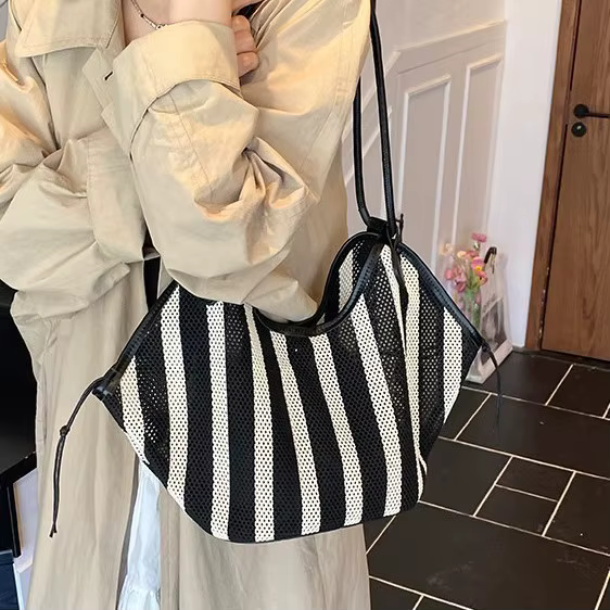 Sac fourre-tout d'été à carreaux pour femme