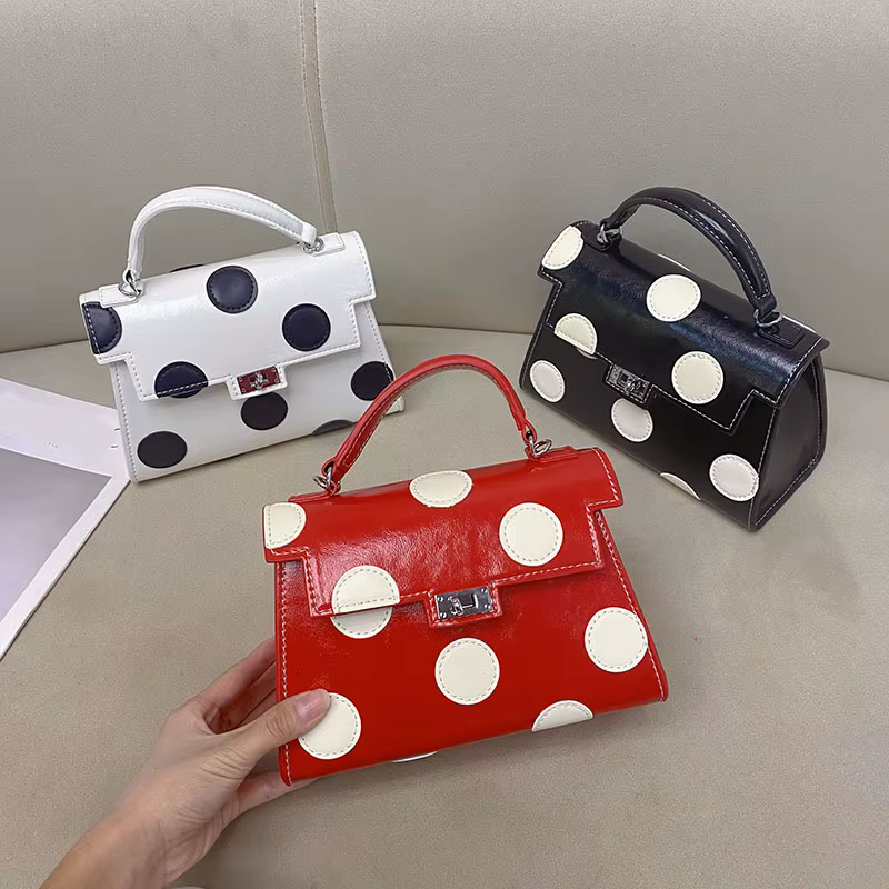 Sac ondulé romantique français rétro